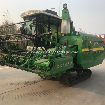 rice combine low diesel consumption harvester